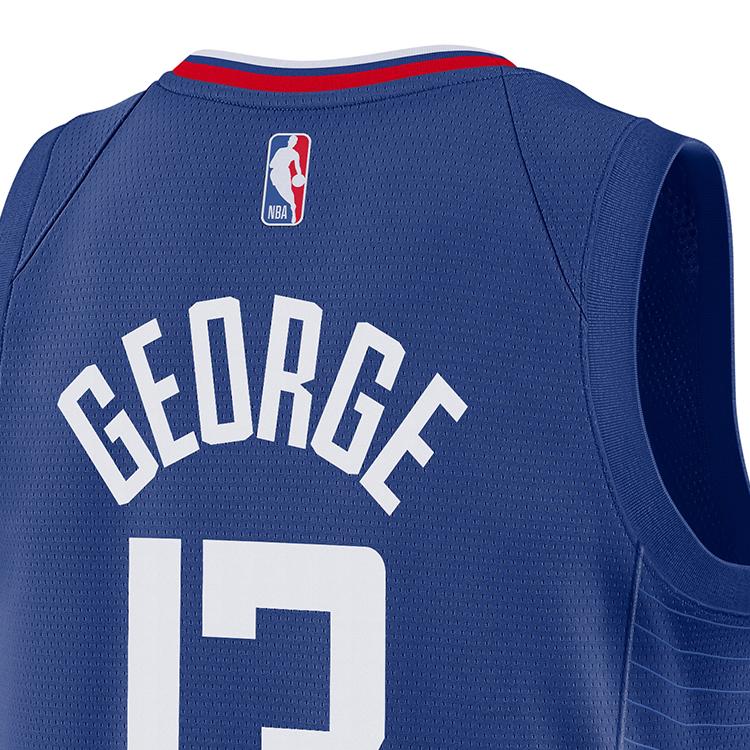 Nike X NBA Youth Los Angeles Clippers Paul George Quick-Dry Breathable Basketball Jersey Kids jersey Royal-Blue 3Z2B7BX2P00-CLIPG