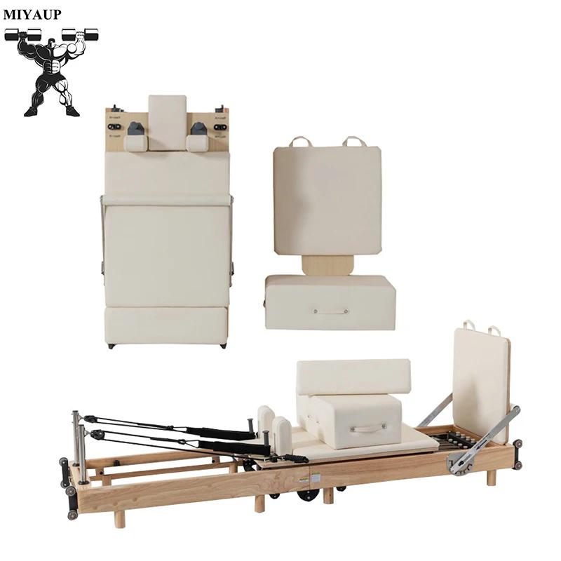MIYAUP Private School Soft House Fold Pilate Reformer Yoga Big Fitness Equipment Pilate Core Bed