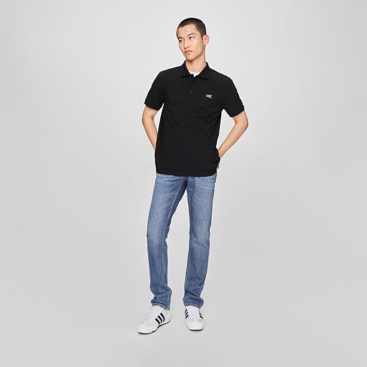 Lee SS25 Polo Shirt Unisex Black LMT009839205143K11000