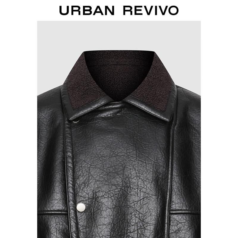 UR Men's Autumn Patchwork Lapel Jacket