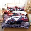3D Print Chained Soldier Anime Bedding Set Single Twin Full Queen King Size Bed Set Adult Kid Bedroom Duvetcover Sets Anime Bed