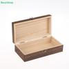 Retro Wooden Keepsake Box – Durable Storage Case with Metal Clasp for Home & Office