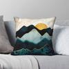 Glacial Hills Square Pillowcase Polyester Linen Velvet Pattern Zip Decor Pillow Case Sofa Cushion Case