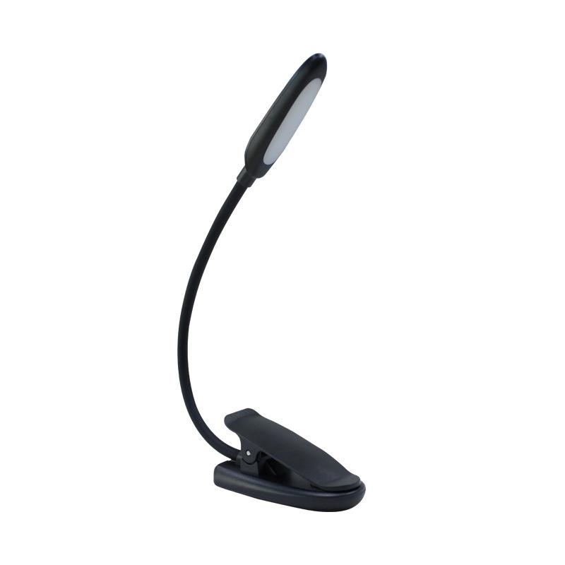 USB Charging LED Desk Lamp - Clip-on Eye Protection for Reading and Study