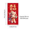 6/12Pcs Folding Horse Year Red Envelope Fu Lucky CNY Packet Envelopes Red Spring Festival Chinese New Year Party Supply