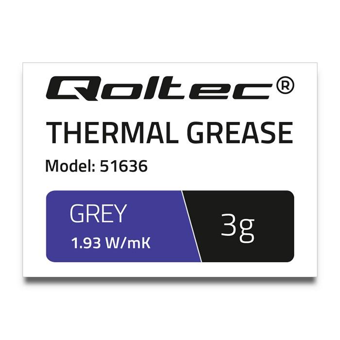 Qoltec Thermal Paste 1.42 W/-K | 100g | White