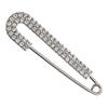 Women Brooch Pin Sweater Shawl Clip Rhinestone Safety Pin Dress Shirt Clip Brooch for Cardigans Scarves