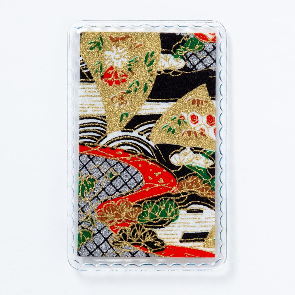 Shirasaki Shrine Good Fortune Washi Paper Amulet with Blessed and Purified at the Shrine Emblem,