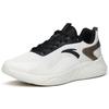 Anta Comfortable Cushioning Slip Resistant Abrasion Resistant Breathable Low top Running Shoes Men's White Black 112215571-5