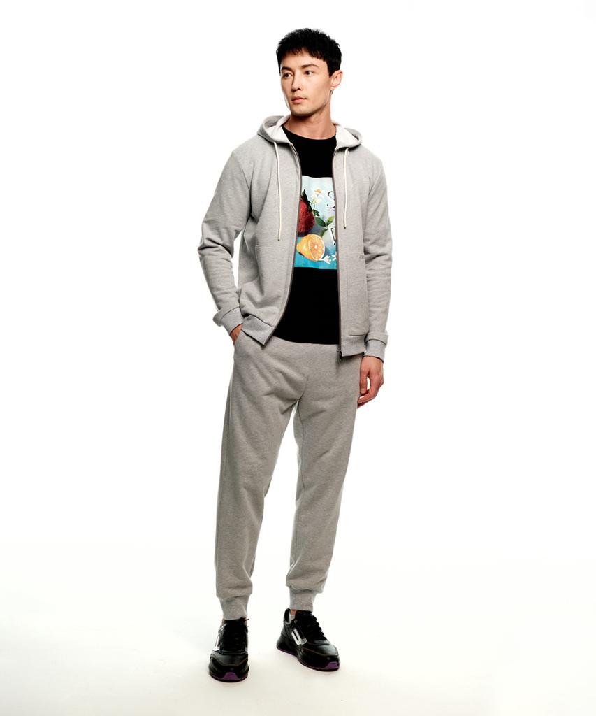 SOLEW Logo Jogger Sweatpants_Gray