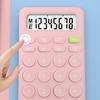 Student Calculator 8 Digits Professional Candy Color Small Portable Battery Operated LCD Display Student Calculator Office Supplies