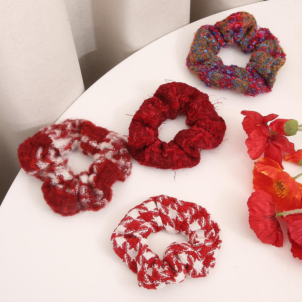 Weaving Headband Hair Ring Head Rope Fashion Headwear For Girl Sweet Rubber Band Hair Accessories