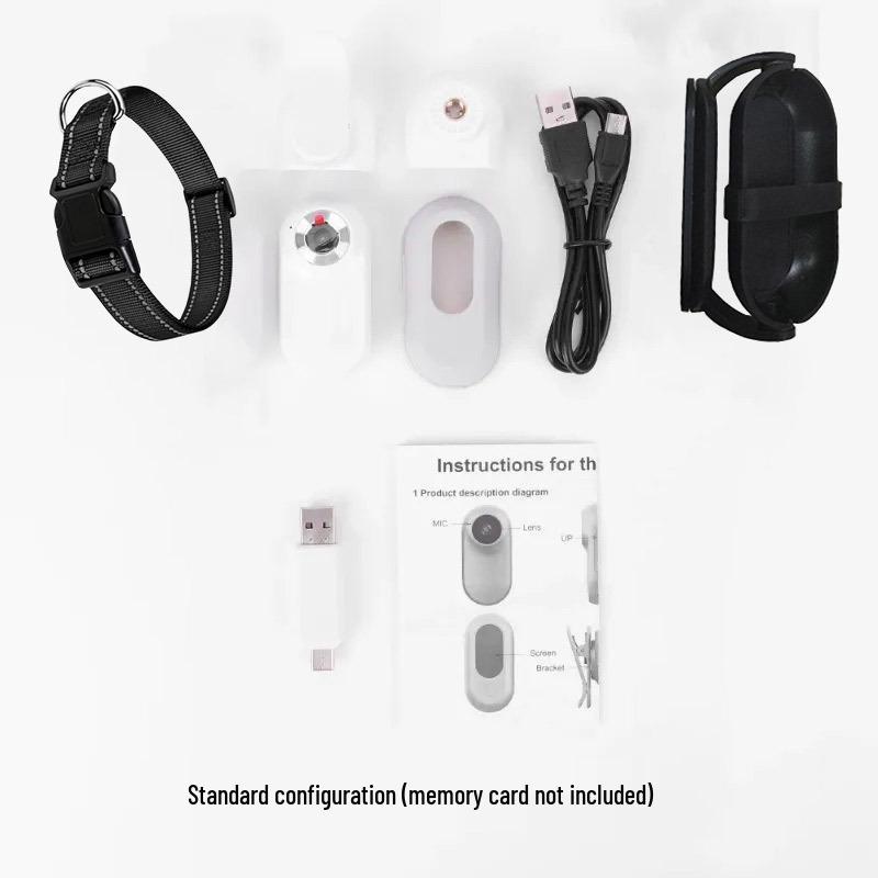 Adjustable Angle Pet Vlog Camera for Cats & Dogs
