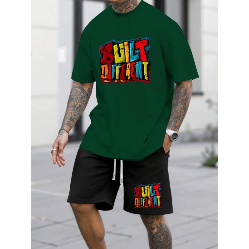 2026 New Summer Fashion Casual Sports Suit Men s Stylish Running Short Sleeve XXS