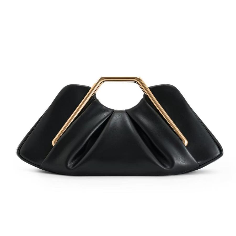Soft Leather Bag Women'S Niche Cloud Bag Dinner Pleated Bag Premium Messenger Underarm Women'S Bag