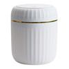 Desktop Can Non-Slip with Press-Type Lid Trash Design Compact Size Garbage