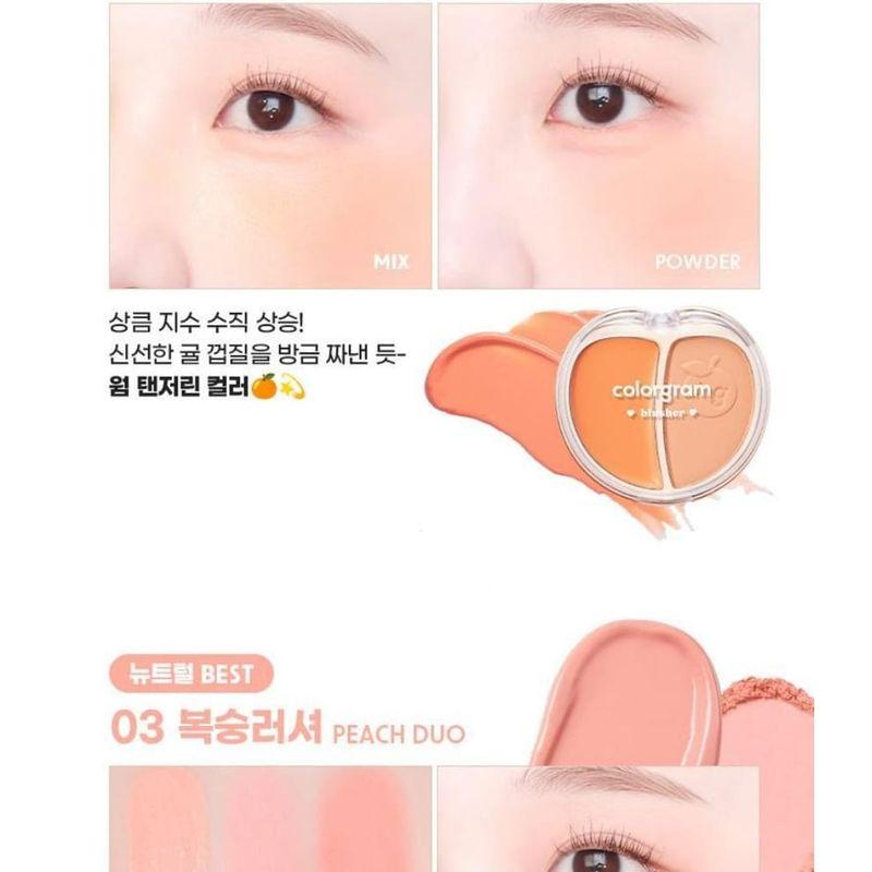 colorgram - Tintin Dory Duo Blusher - 5 Types