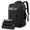 Large Capacity Travel Expandable Large Suitcase Backpacks With 4 Packing Cubes Water Resistant Luggage Daypack Backpack