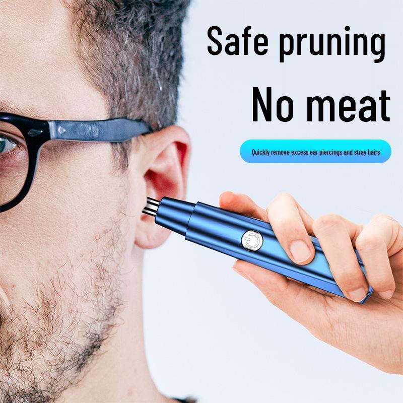 USB Rechargeable 2-in-1 Nose Hair Trimmer & Men's Shaver