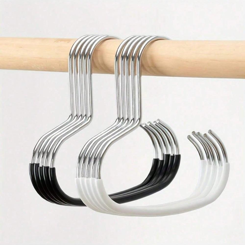 Multi-Functional Home Closet Hooks Creative Round Ring Hangers for Hats Coats Space-Saving Durable Wardrobe Organizer