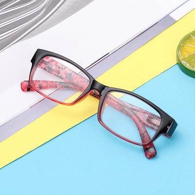 Lesebrille Damen Scharnier Harz Altersweitsichtbrille Brillen Modebrille für Sehschwäche Dioptrien
