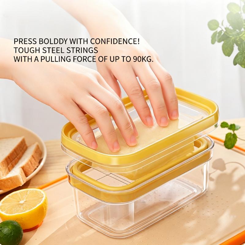 Sealed Butter Cutter Box, Cheese Storage Container, Lidded Cheese Butter Fresh Keeping Box