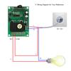 Smart Home 43300CMhz RF   12V 2CH Lrning   Wireless Remote Control   Relay Receiver Transmitter   Remote   System and   Range