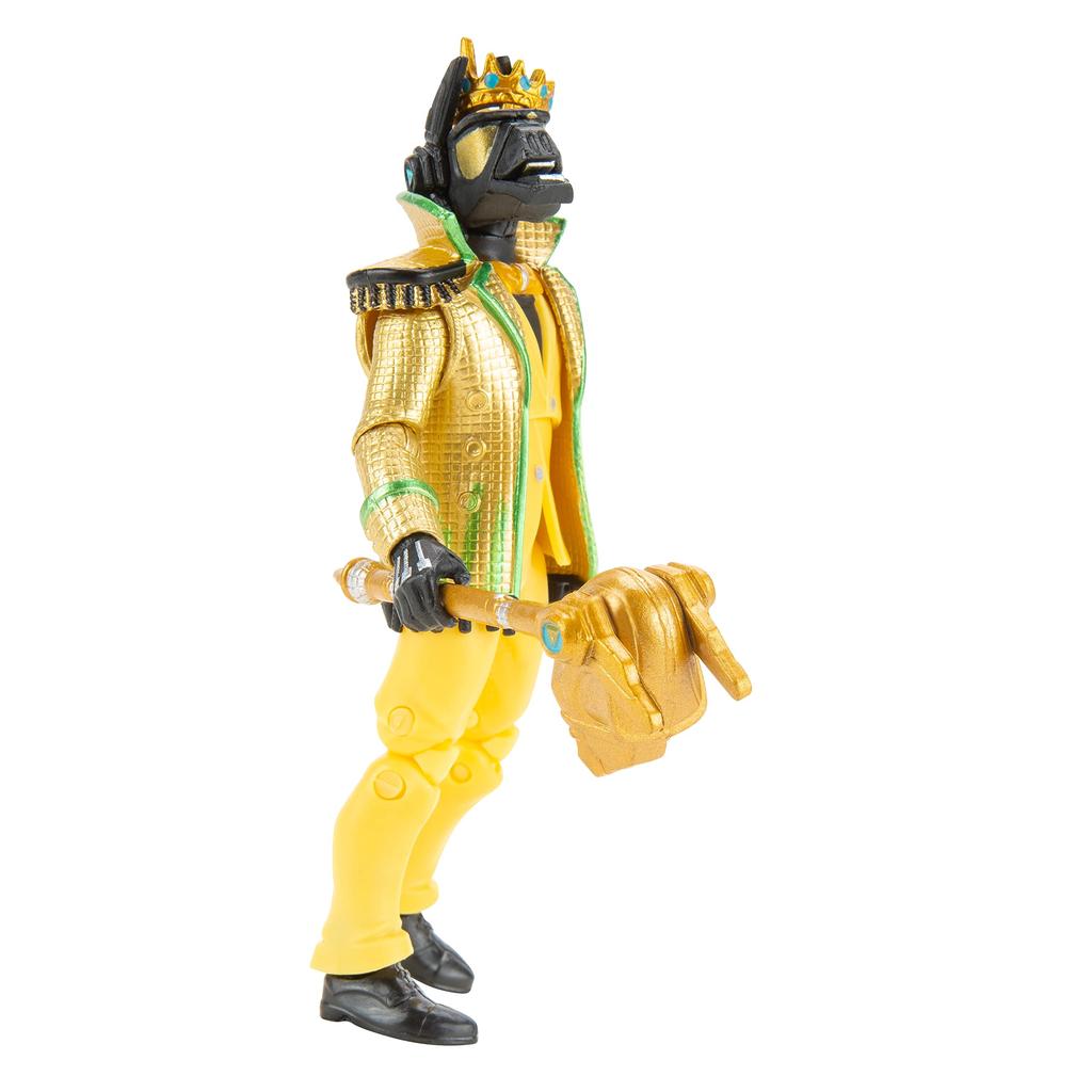 Fortnite Solo Mode Series 12 Y0ND3R (Solid Gold) 4-inch Action Figure FNT0913