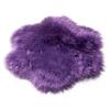 Machine Washable Modern Faux Fur Rug - Dirt-Resistant Living Room/Bedroom Mat