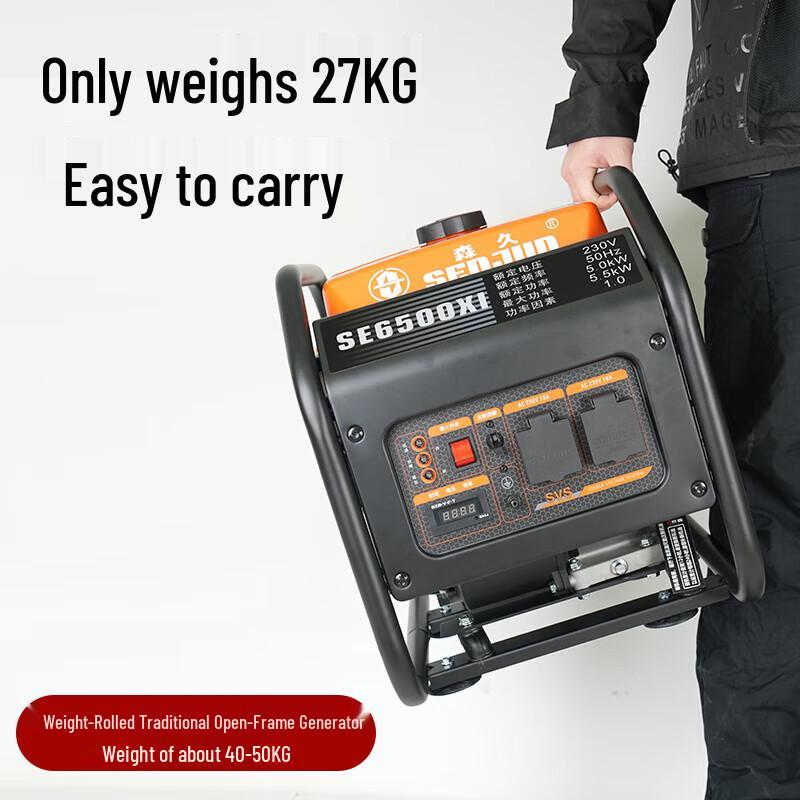 Senjiu SE6500XI 5.5KW Open Frame Gasoline Generator