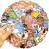 50 Large-eyed Animal Group Graffiti Stickers Decorate Guitar Notebook Suitcase DIY Waterproof Stickers