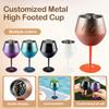Personalized Custom Engraved 304 Stainless Steel Goblet, Detachable, High-value, Heat-insulating And Cold-insulating Wine And Coffee Cup 500ml