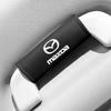 2Pcs Leather Car Door Armrest Cover Roof Handle Covering For Mazda 2 3 6 5 Atenza CX3 CX5 MX5 CX7 Axela CX30 CX90 CX60 CX50 CX9 FF12