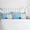 Mediterranean Wooden Boat Bedding Set 3pcs Boys Girls Duvet Cover Pillowcase Kids Adult Quilt Cover Double Bed Set Home Textile