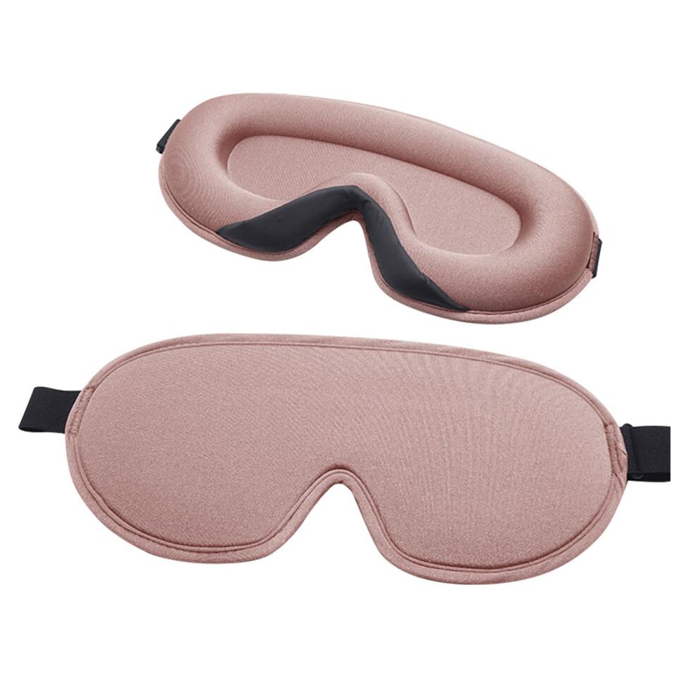 3D tvarovaná maska na spaní blokující světlo pro ženy a muže, prodyšná, nastavitelná, 64 g