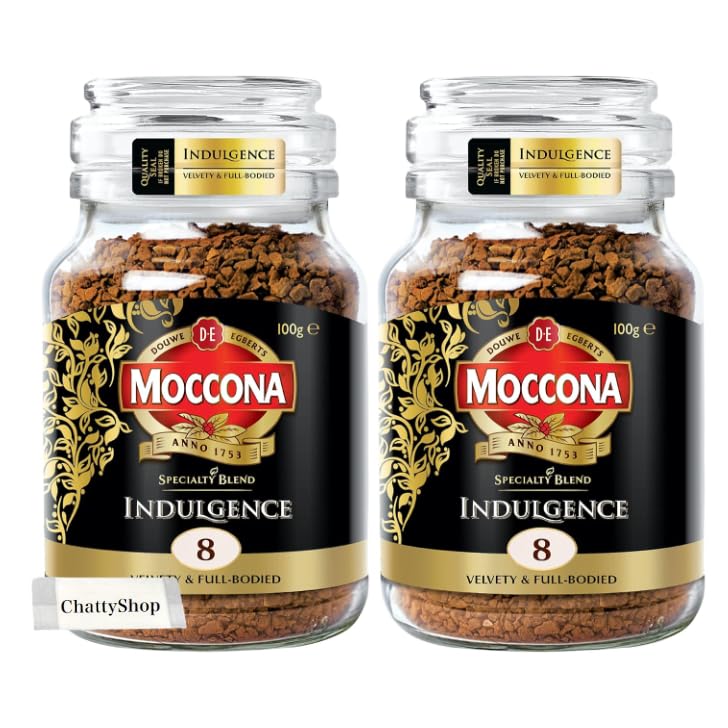 

of Moccona Indulgence Mocha Coffee 100g ChattyShop original opening date sticker included [Set 2]