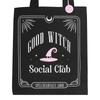 Something Different Good Witch Social Club Polycotton Tote Bag