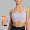 Plus Size Women S Sports Bra Padded Shoulder Strap Yoga Vest Shockproof Running Fitness Bra