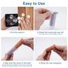 4-In-1 Coin Counter And Sorter Tube Set With Holder,Piggy Bank Penny Nickel Dime Quarter Roll Organizer