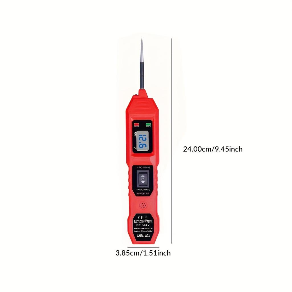 A Circuit Tester Car Circuit Tester with Voltage Display LED Light and a Car Power Circuit Probe Kit. Code Readers 4