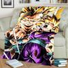 Warm Dragon Ball! Flannel Throw Blanket for Bedrooms, Sofas, Beds, Chairs, Picnics, Travel