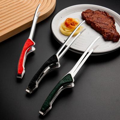 Pinzas para Barbacoa de Acero Inoxidable Pinzas para Parrilla Autoportantes Utensilios de Cocina Antideslizantes Pinzas para Servir Comida Pinzas para Ensalada Accesorios de Cocina