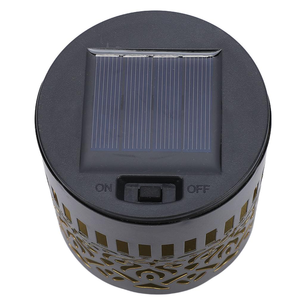 Decorative Solar Mandala Light Metal IP65 Water Proof Outdoor Solar Fence Light for Deck Step Wall Garden Patio Backyard