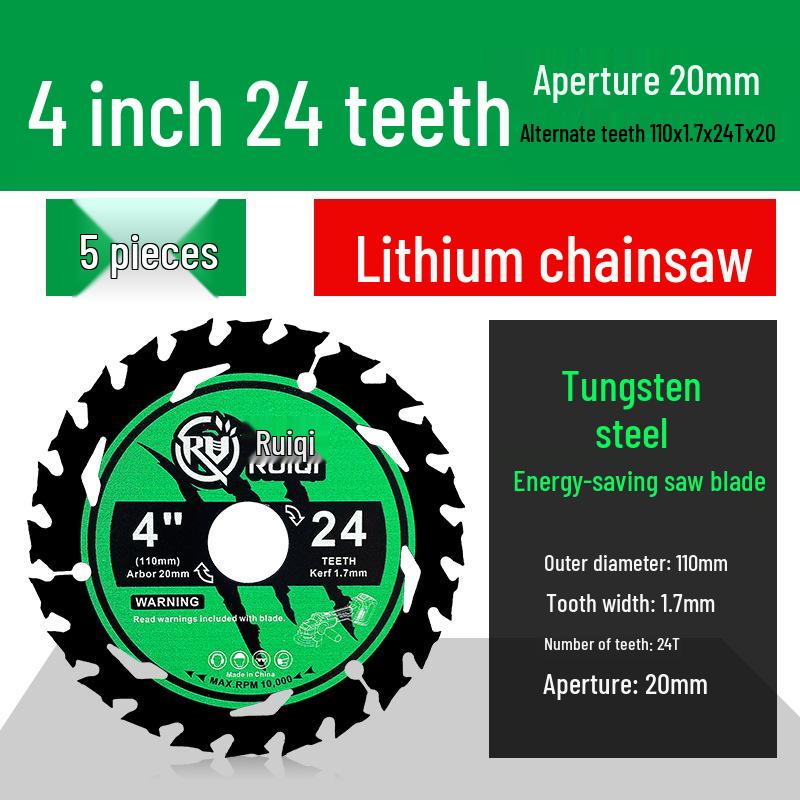 Woodworking Circular Saw Blade - 4 to 10 Inch for Angle Grinder & Hand Grinder