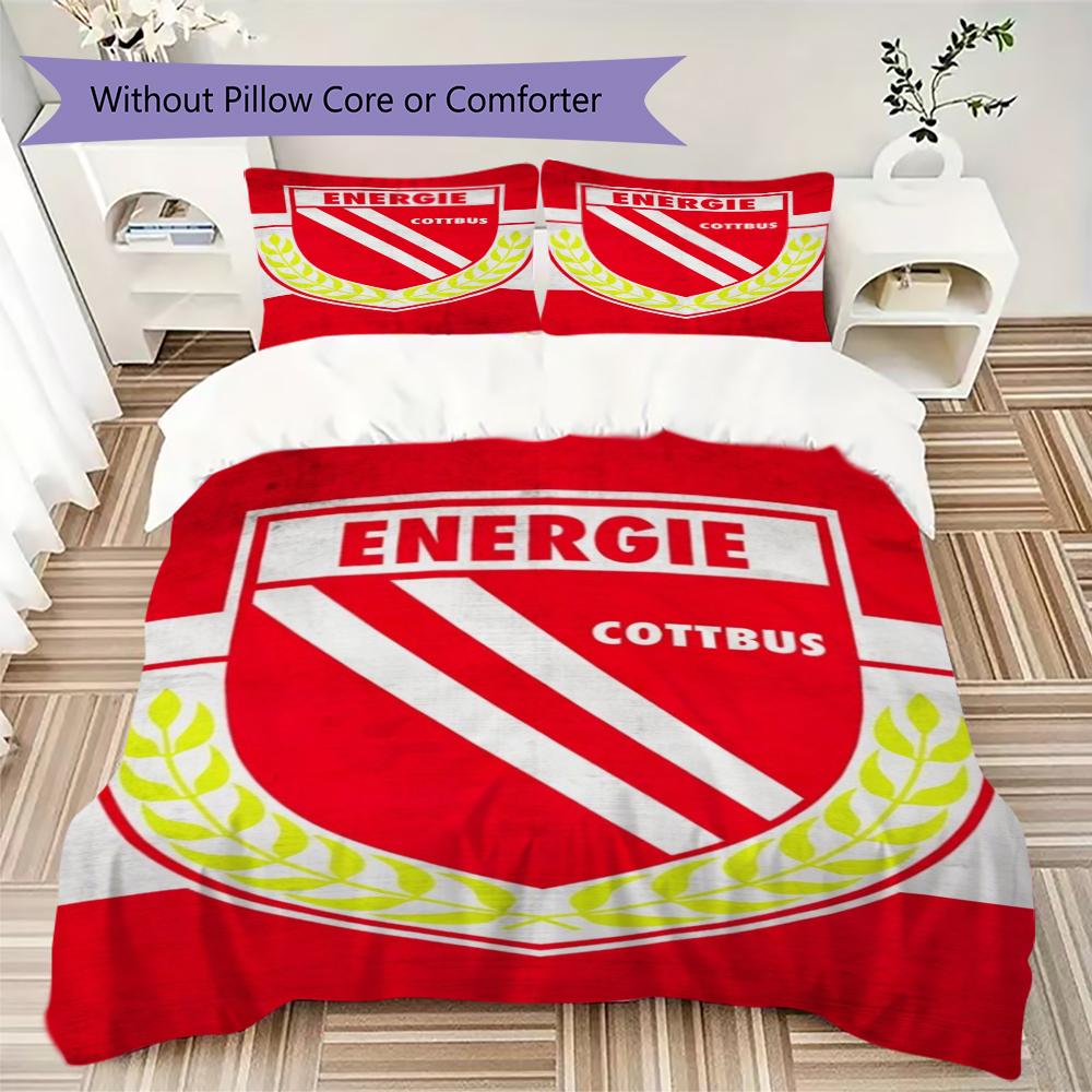 Energie Cottbus Set Lenzuola con Fantasia Copripiumino Federa Decorazione per la Casa Regalo di Compleanno (1 * copripiumino + 2 * federe senza imbottitura)38