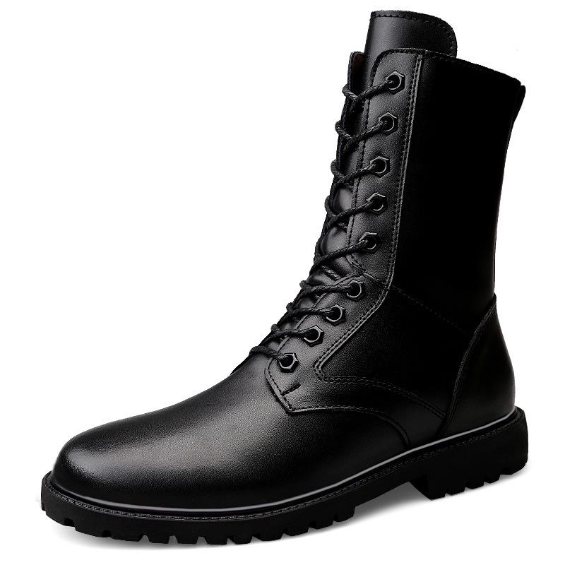 High-Top Tactical Hiking Boots - Outdoor Military-Style Sport & Mountaineering Shoes for Special Forces (Large Sizes Available) 43
