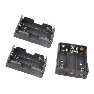 Compact 2A Battery Holder With Solderable Contacts Lightweight Design For Flashlights Portable Electronics