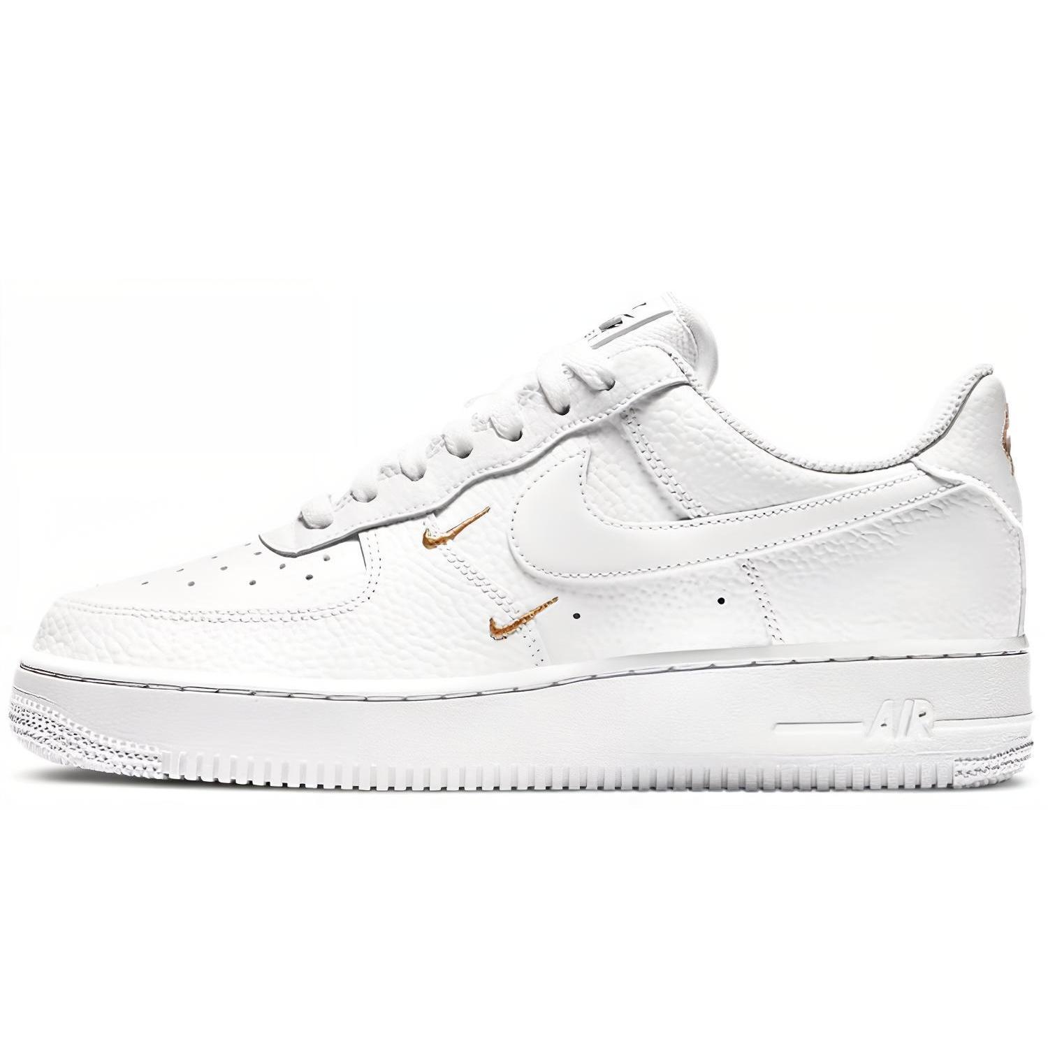 

Новые женские кроссовки Nike Air Force 1 Low 07 Essential Белые Металлик Золотой CT1989-100 38.5