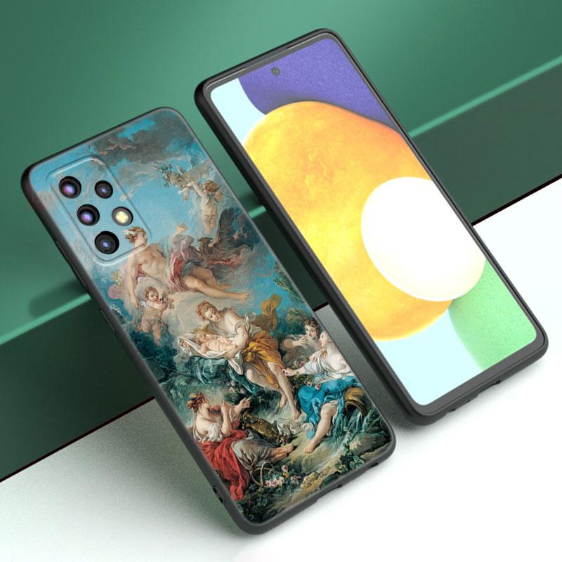 Art Painting Of God Phone Case For Samsung A04 A21 A30 A50 A52 S A13 A14 A22 A23 A32 A53 A73 5G A11 A12 A31 A33 A51 A70 A71 A72
