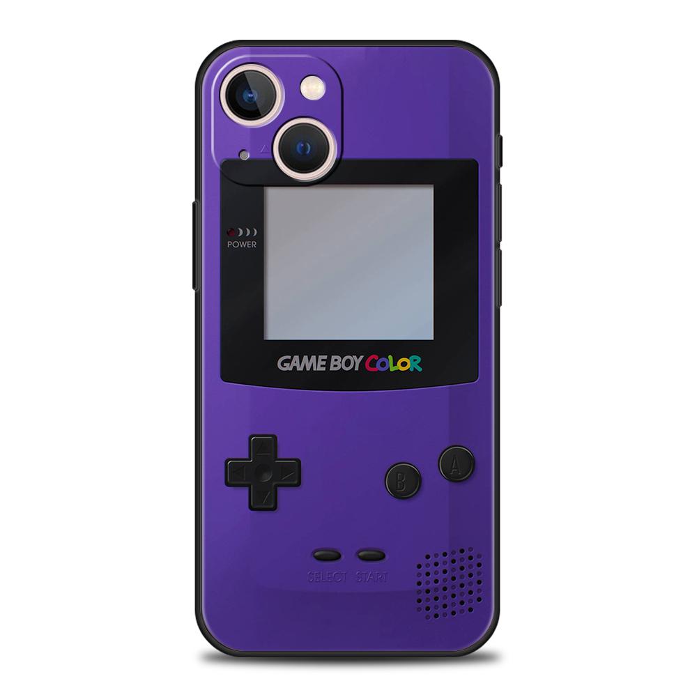 

Роскошный чехол для телефона Gameboy Boy Game для iPhone 11 12 13 14 15 Pro Max Mini X XR XS 7 8 Plus SE, мягкий силиконовый чехол, черный чехол iPhone 15Pro Max